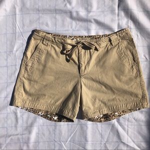 Natural Reflections Khaki Shorts